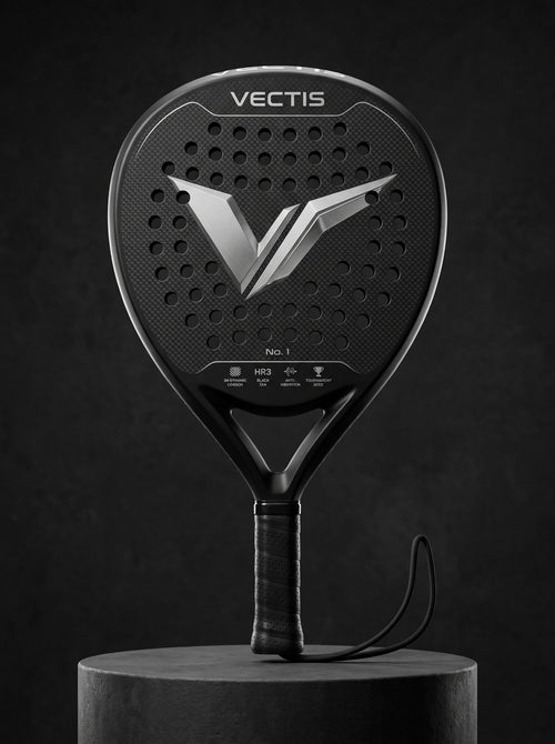Vectis Padel No. 1 — Siyah/Gümüş